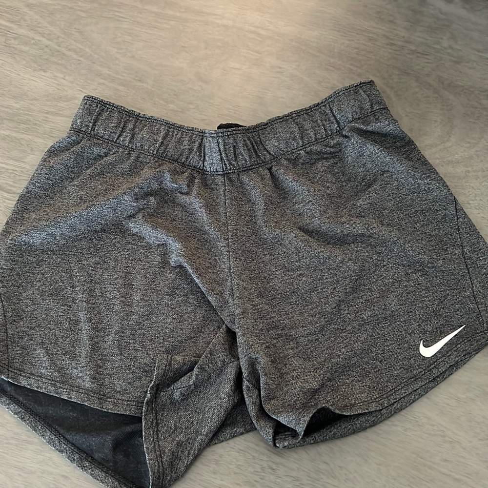 Heather Grey Nike Dry-Fit Shorts